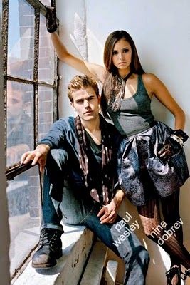 Paul Wesley &amp; Nina Dobrev Nylon Photoshoot