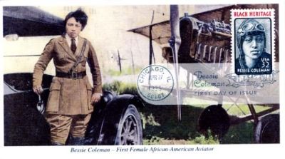 Bessie Coleman Honored With a Stamp