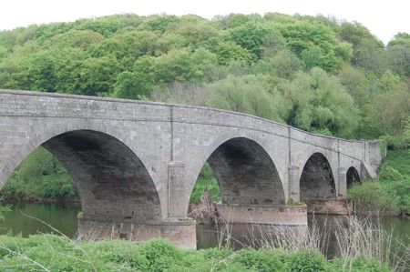 Kerne Bridge, a good place to start a canoe trip