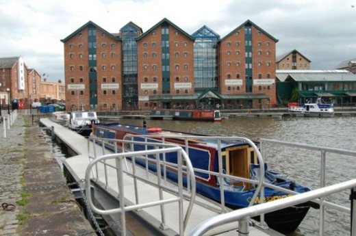 The docks today after major refurbishment