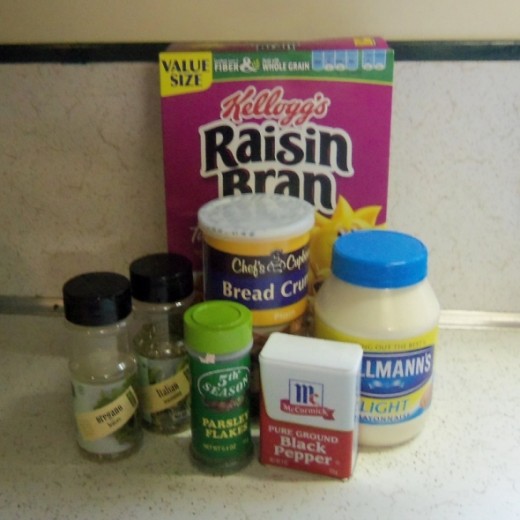 Ingredients: Use a sweet raisin bran.  I use light mayonnaise.