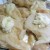Line pan with foil.  Place 4-5 frozen chicken breasts on tray.  Spoon mayo in large drops on chicken. DO NOT touch spoon to chicken.