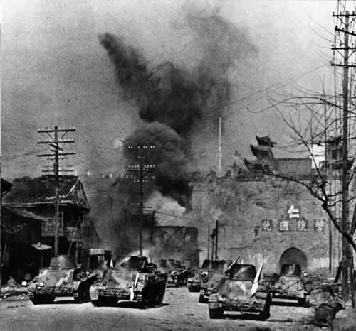 There was no stopping the Japanese and Chiang Kai-Shek made a wrong decision.