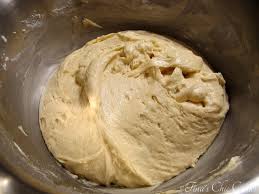 The finished cookie dough. 