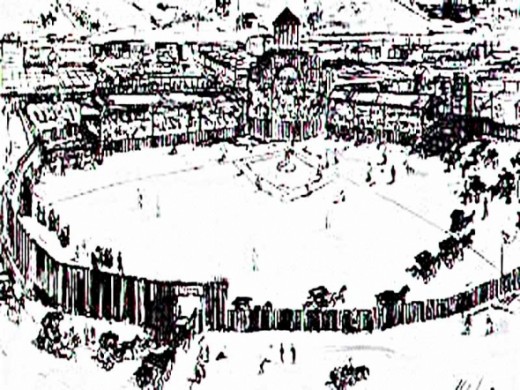 Avenue Grounds  - 1876-1879 (Only known depiction)