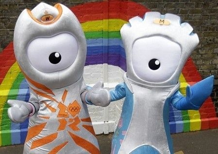Mandeville and Wenlock from London in 2012