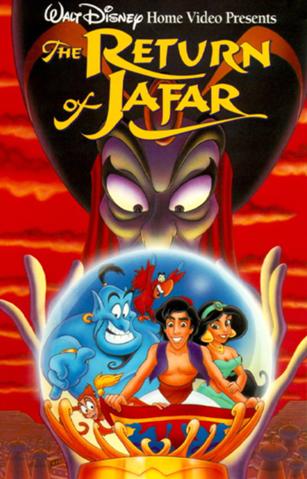 VHS Cover of The Return of Jafar