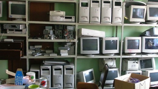 Used computer parts.