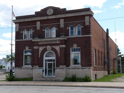 Richter Brewery Office Building in Escanaba, Michigan