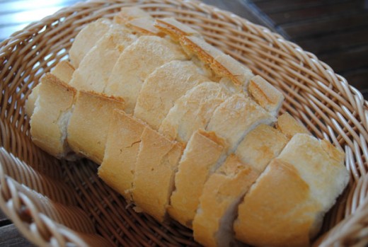Delicious homemade bread.