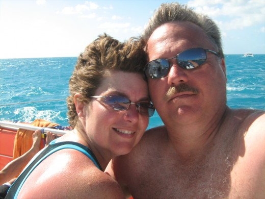 Our St. Maarten Selfie!