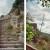 It took me about an hour to climb all the stairs. I was surprised to see a yucca, a very familiar California plant, most of the way to the top.