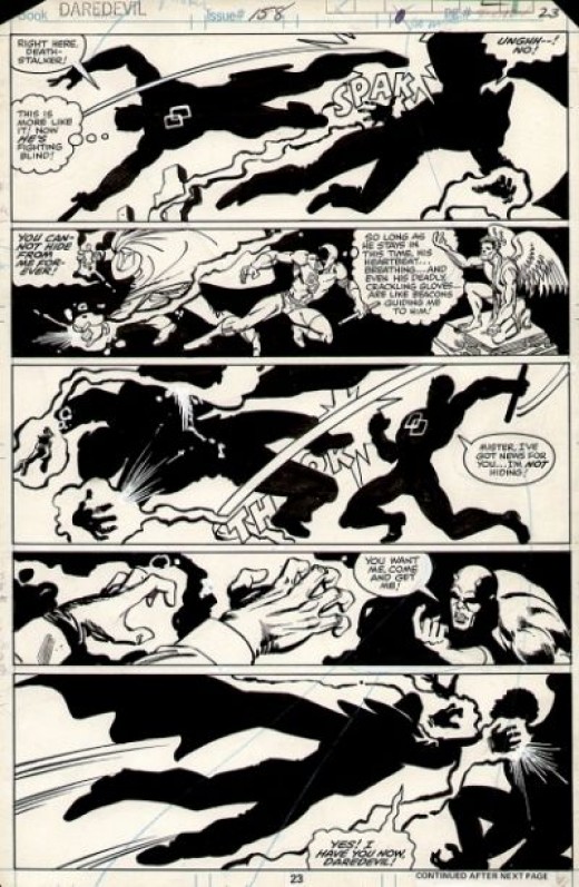 Daredevil vs. the Death-Stalker From Issue No. 158