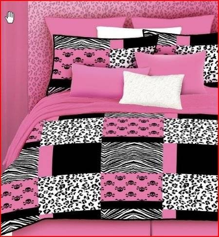 Veratex Pink Skulls Bed-In-A-Bag