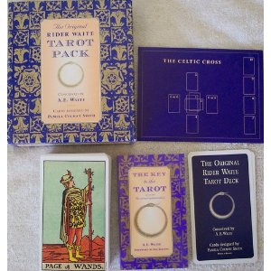 A few of my tarot decks at home