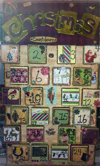 Beautiful Advent Calendar Received as a gift