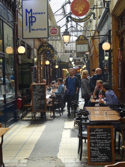 Arcade in the Saint Germain Quarter, Paris