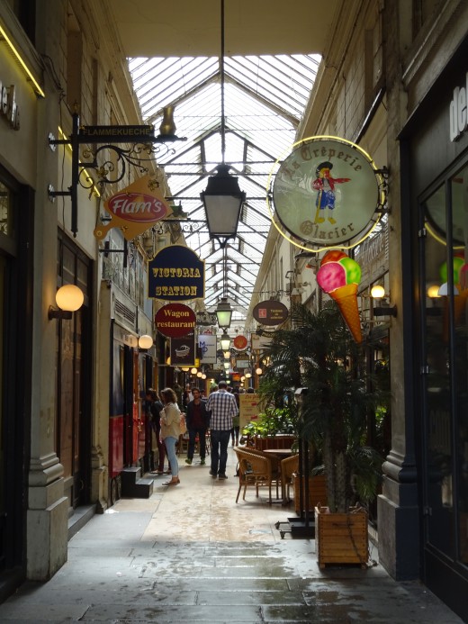 Arcade in the Saint Germain Quarter, Paris