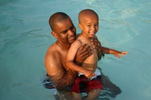 Frequent family time can help ease the stress of military life.   