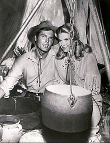 Ty Hardin starred as "Bronco," an early television cowboy