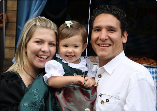 Happy family.