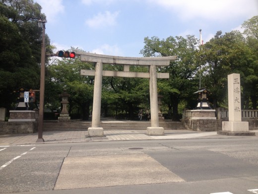 A torii entrance