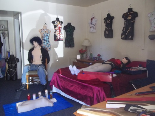 My room full of mannequins during NadaDada 2014
