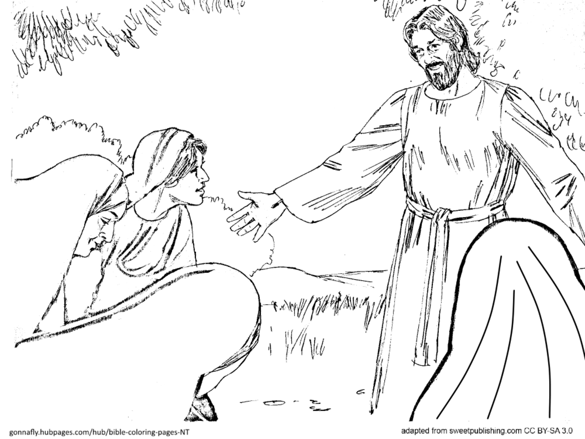 Bible Coloring Pages - New Testament | HubPages