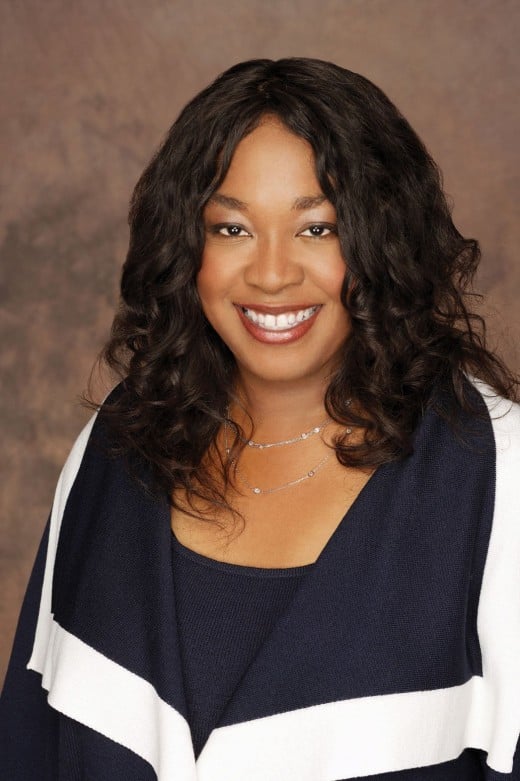 I should have asked April about someone she resembles a little and who is one of the most powerful writers in Hollywood now, Shonda Rhimes. Who knows what the future holds. ;-) 