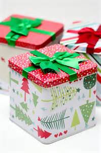 Holiday Cookie Gift Tins