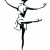 Pen and ink Ballet dancer. Pen and ink Ballet dancer.