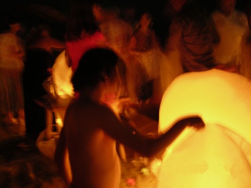  Candle-Lit lanterns