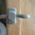 Cabinet latch. image:(c)maryeaudet Cabinet latch. image:(c)maryeaudet