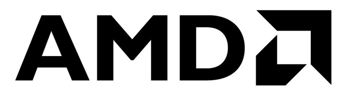 AMD logo.