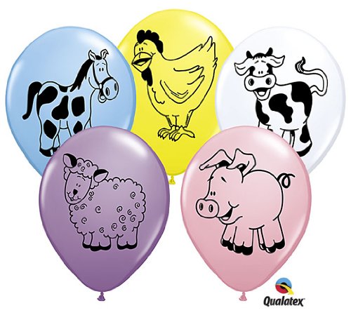Farm Animals Barnyard Balloons!