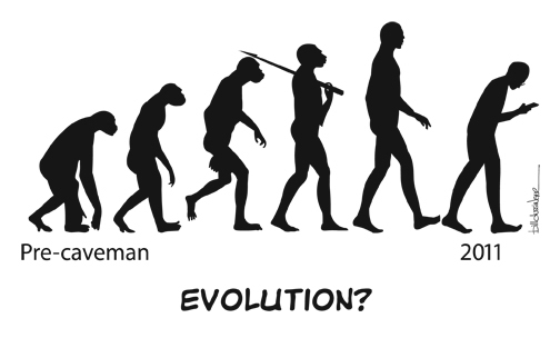Yes, we are evolving! But isn't it time we decided what we are evolving into? 
