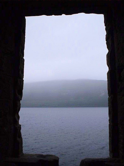 looking out at Loch Ness