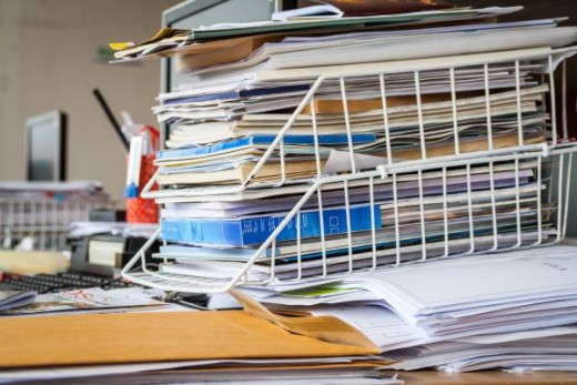 Stack of Files