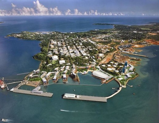 Darwin from the air