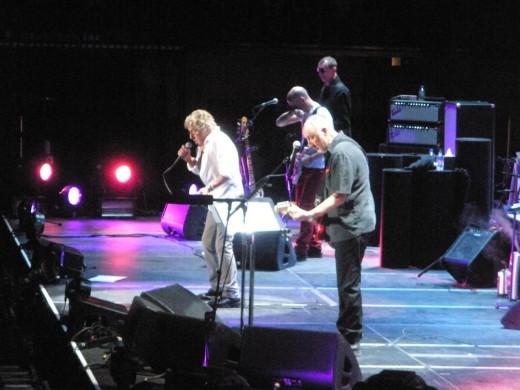 The Who live in Atlantic City, 2013.