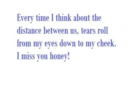 Long Distance Relationship Love Letters and Messages for Him or Her ...