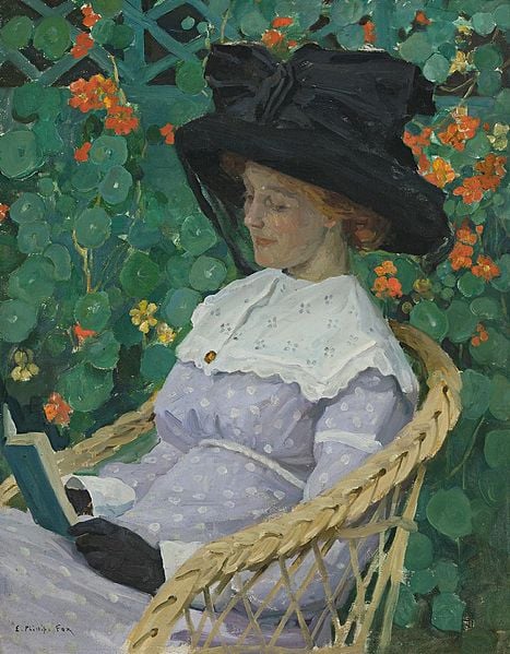 Emanuel Philips Fox, Nasturtiums 1912