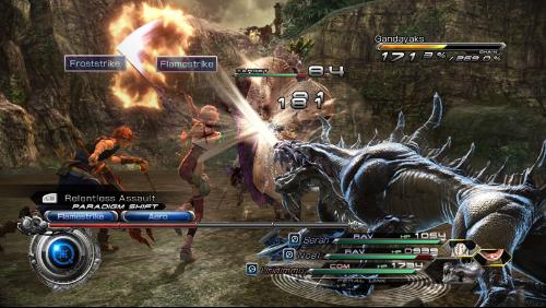 Final Fantasy XIII-2 Battle Scene
