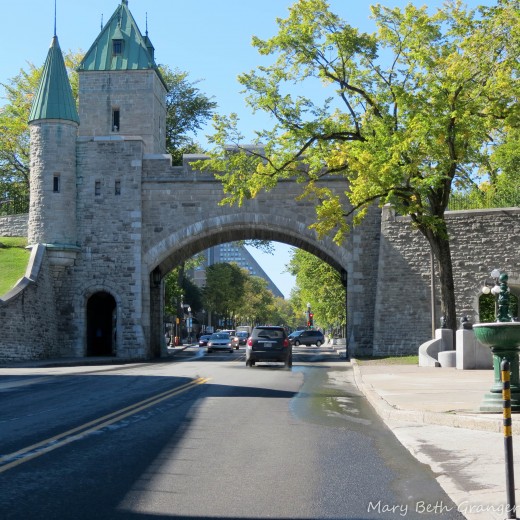 This is one of the entrances into the city wall.
