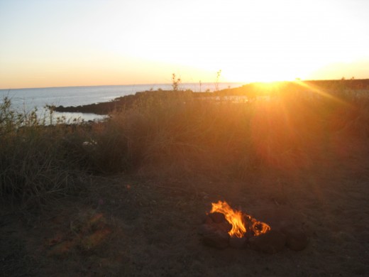 Enjoy a romantic evening with beautiful views
