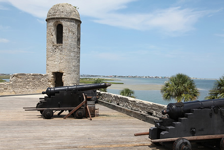 Gun Deck Of The Old Spanish Fort.