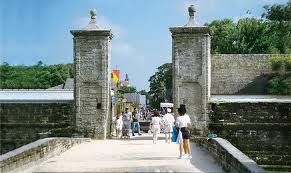 The Old City Gates In St Augustine Florida are home to a young girl ghost of about 14 who is seen often at night near the old city gates. 