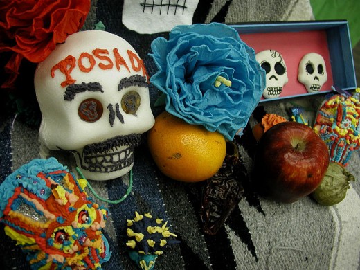 Día de los Muertos decorations