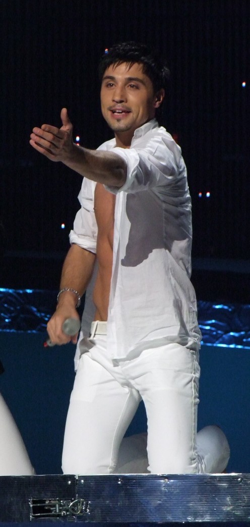 Dima Bilan: 2008 Eurovision Winner for Russia.