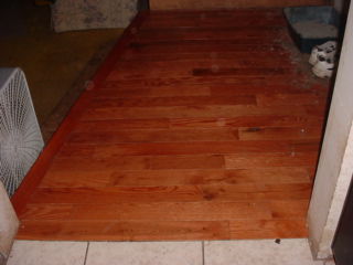 Installed Floor 
